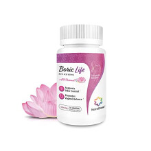 NutraBlast, Boric Life, Borasure-Säure, 600 mg, 30 Vaginal Suppositorien