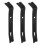 3pcs Mini Pry Bar Set with Curved Nail Puller, 7 Inch Flat Bar, DualEnded Claw, RustResistant 1