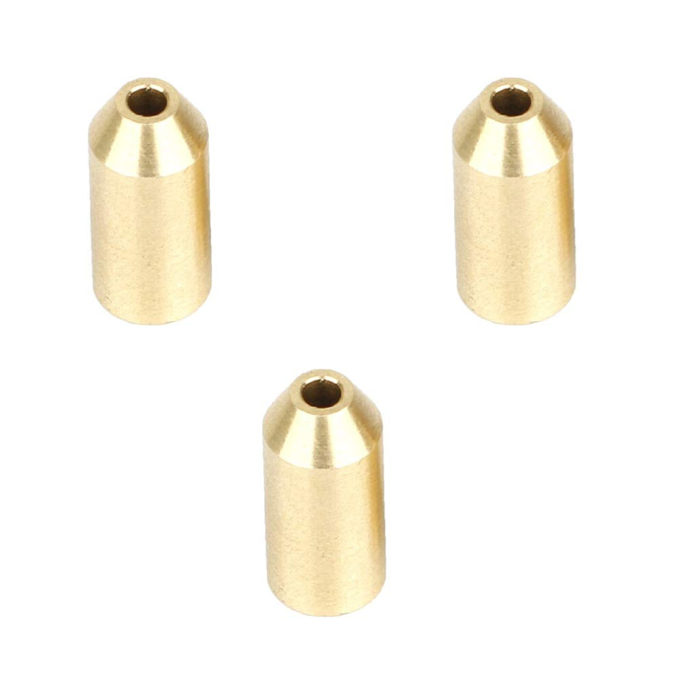 Brass Leakproof Butane Lighter Refill Adapter Tool for S.T. Dupont Memorial Lighter 3PCS