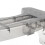 Töpfchen-Hocker 22 x 40,5 x 17,5 cm Transparent Grau 12