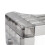 Töpfchen-Hocker 22 x 40,5 x 17,5 cm Transparent Grau 10