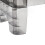Töpfchen-Hocker 22 x 40,5 x 17,5 cm Transparent Grau 8