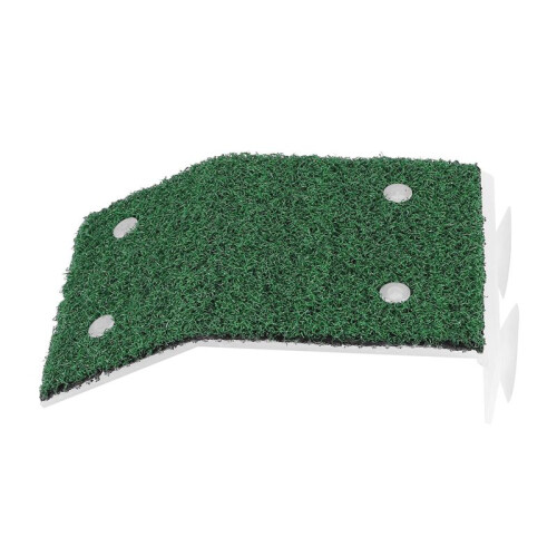 Lawn Turtle Basking Platform Turtle Resting Basking Platform, Simulation Grass Turtle Ramp for Turtle Tank, Reptile M 1