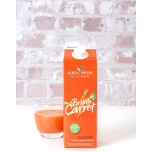 James White British Carrot Juice 1l Pack of 8