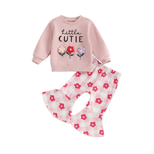 (12-18 Months, Pink) Jesenné oblečenie pre elastickým pásom