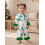 (12-18 Months, Green) Πιτζάμες χωρίς πόδια μακριά μανίκια 4