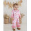 (12-18 Months, Pink) Χριστουγεννιάτικες πιτζάμες για ολόσωμη φόρμα 7