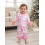(12-18 Months, Pink) Χριστουγεννιάτικες πιτζάμες για ολόσωμη φόρμα 6