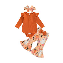 (6-12 Months, Orange) Herbstliches Outfit für – Halloween-Kleidung