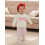 (6-12 Months, Apricot) Σετ παντελονιών κοριτσιού ελαστική μέση. 4