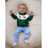 (3-6 Months, Green) Πουλόβερ πάπια με για νήπια 3