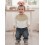 (6-9 Months, Beige) Πουλόβερ μωρού, μακριά χειμωνιάτικο ρούχο 8