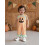(6-9 Months, Orange) Φόρμες για μωρά casual καθημερινά 2