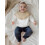 (18-24 Months, Beige) Πουλόβερ μωρού, μακριά χειμωνιάτικο ρούχο 7