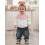 (9-12 Months, Pink) Πουλόβερ μωρού, μακριά χειμωνιάτικο ρούχο 5