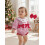 (6-12 Months, Red) Ensemble 2 pièces bandeau nœud. 3