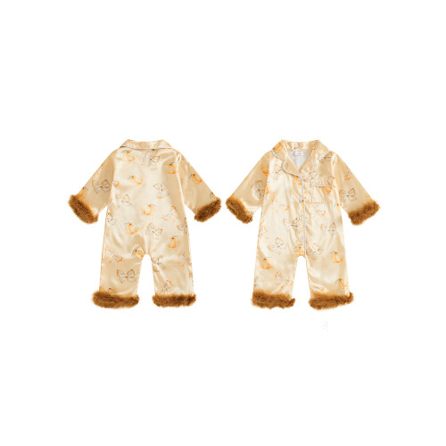 (6-12 Months, Apricot) Πιτζάμες Halloween για μακριά μανίκια 1