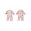 (18-24 Months, Pink) Πιτζάμες Halloween για μακριά μανίκια 2