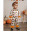(12-18 Months, Orange) Σετ πιτζάμες Ημέρας και παντελόνια 3
