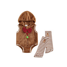 (0-3 Months, Brown) Combinaison bébé 2 et Noël