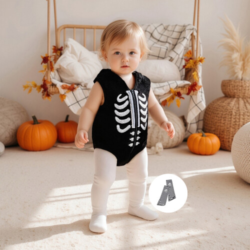 (12-18 Months, Black) Combinaison bébé 2 et Noël 2
