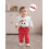 (6-9 Months, Red) Ensemble d'automne pour et bandeau. 4