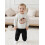(3-4 Years, White) Pull d'Halloween pour pour l'automne. 3