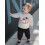 (3-4 Years, White) Pull d'Halloween pour pour l'automne. 7