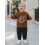 (3-4 Years, Khaki) Πουλόβερ για νήπια το φθινόπωρο 7