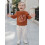 (3-4 Years, Orange) Pull d'Halloween pour pour l'automne. 6