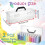 2 PCS Clear Acrylic Paint Storage Box with Handle, Portable  Paint Storage Organizer, Plastic  Art Supply Box 7