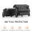 For   Ally/X Full Protective Case Cover TPU Case with Detachable Front Shell Case Frosted Handheld 2