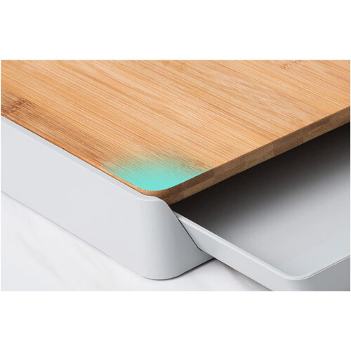 Large Wooden Cutting Board for Kitchen with Thick Durable Surface and SpaceSaving Hanging Design 2