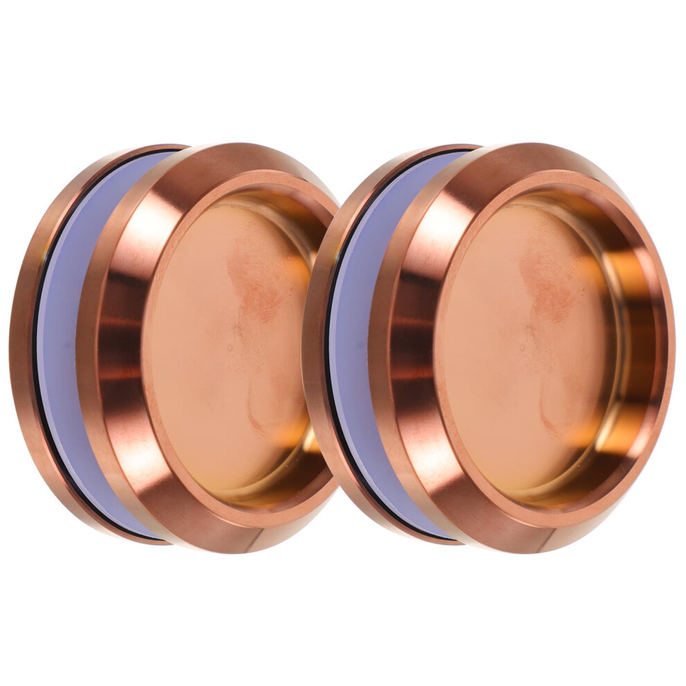 2Pcs Rose Gold 304 Stainless Steel Shower Door Handles, Round Glass Sliding Pull Knobs For Bathroom 9771547233930