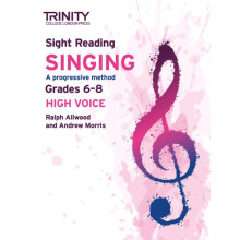 Trinity College London Sight Reading Singing Grades 68 high voice by A