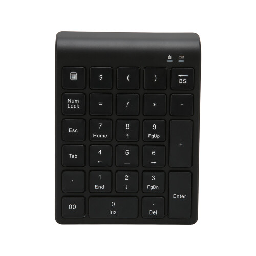 Auto Sleep Function Fast Data Transfer Bluetooth Number Pad Multi-Function Numeric Keypad Wireless Bluetooth Numeric Keyboard Extensions Mute And