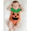 (0-3 Months, Orange) Μωρό Halloween Κολοκύθα Φθινοπωρινά Ρούχα 6