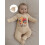 (0-3 Months, Apricot) Ensemble 2 pièces pour Thanksgiving. 3
