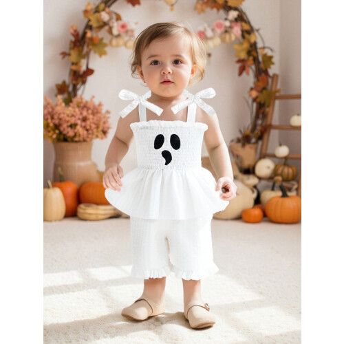 (2-3 Years, White) Halloween Overall für und Herbst 1