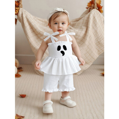 (2-3 Years, White) Halloween Overall für und Herbst 2