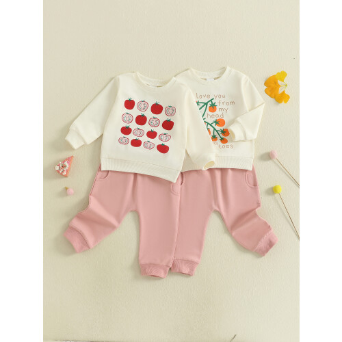(12-18 Months, Pink) Ensemble 2 pièces et l'automne. 2