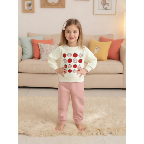 (6-12 Months, Pink) Ensemble 2 pièces et l'automne. 2
