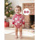 (6-12 Months, Red) Weihnachtlicher Strampler mit für Kleinkinder 3