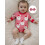 (6-12 Months, Red) Weihnachtlicher Strampler mit für Kleinkinder 4
