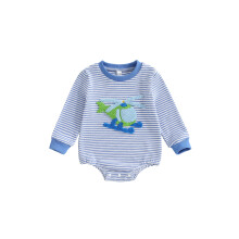 (12-18 Months, Blue) Salopă tricotată pentru pentru nou-născuți.