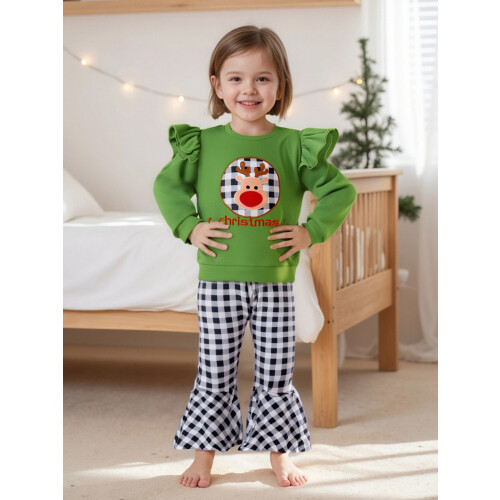 (4-5 Years, Green) Σετ ρούχων για 2 τεμάχια 2
