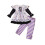(12-18 Months, Purple) Conjunto de ropa (2 piezas). 1