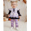 (12-18 Months, Purple) Conjunto de ropa (2 piezas). 7