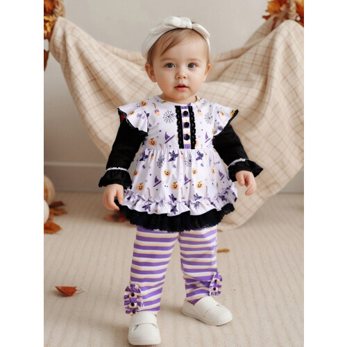 (12-18 Months, Purple) Conjunto de ropa (2 piezas). 2