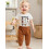 (12-18 Months, Beige) Καλοκαιρινή στολή για στάμπα δεινοσαύρων 4